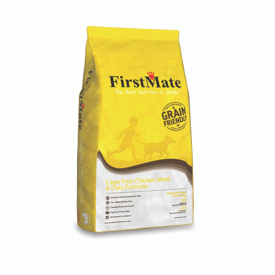 FirstMate Dog Cage Free Chicken Meal & Oats 5 lb