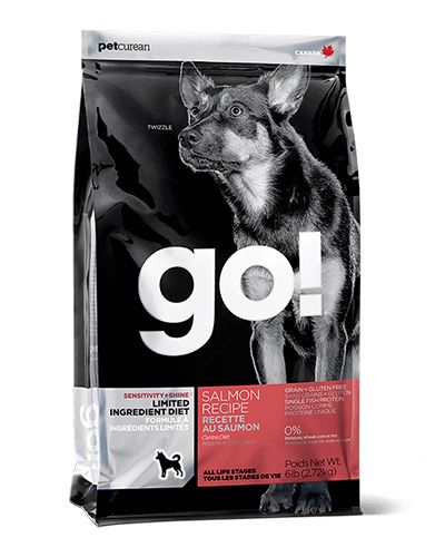 GO! Limited Ingredient Salmon Grain-Free Dry Dog Food 22lb