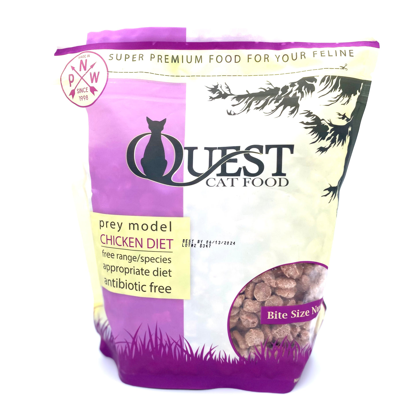 Quest Chicken Raw for Cats 2lb