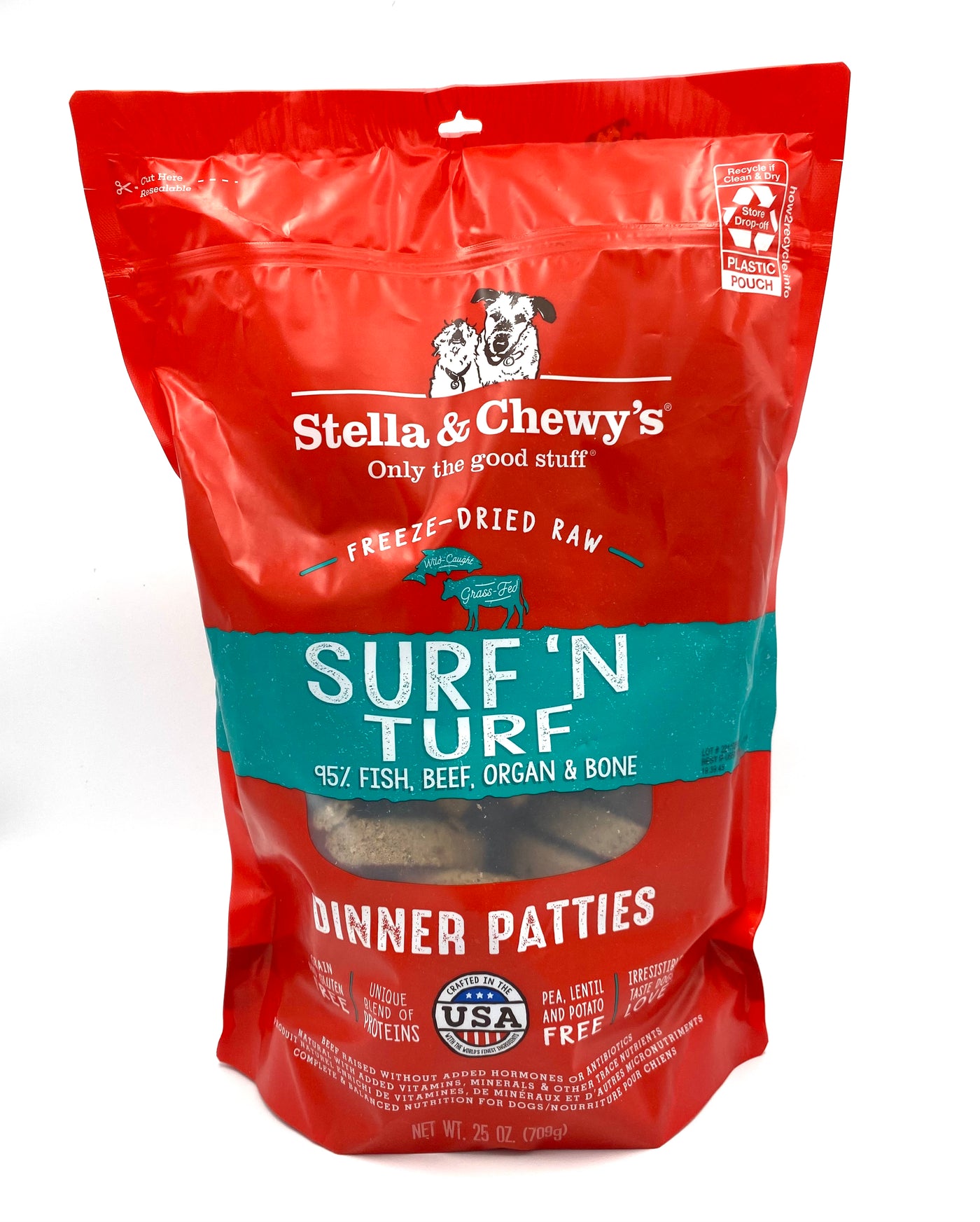Stella & Chewy's Freeze Dried Surf & Turf 25oz