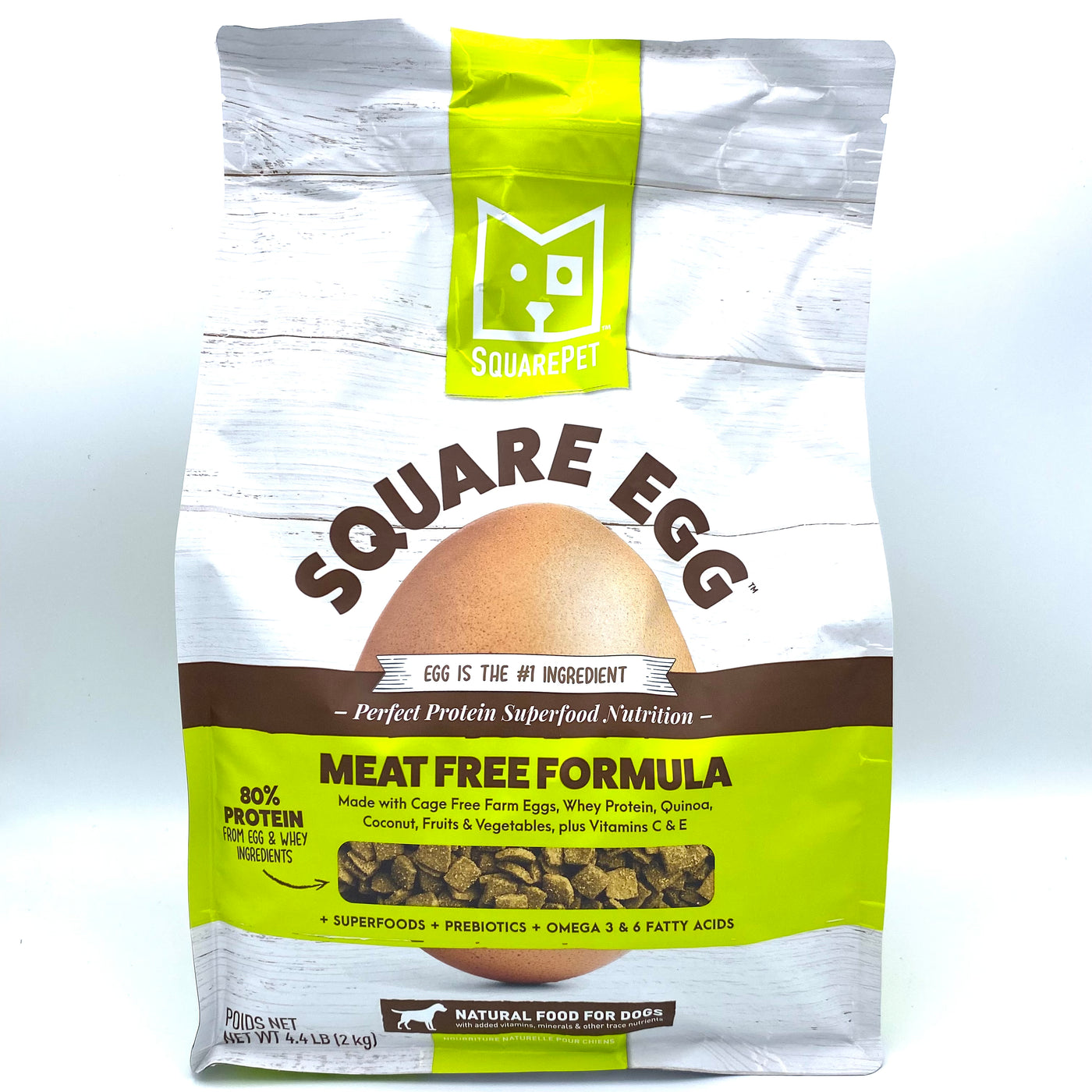 Square Egg Dog Food 4.4lb