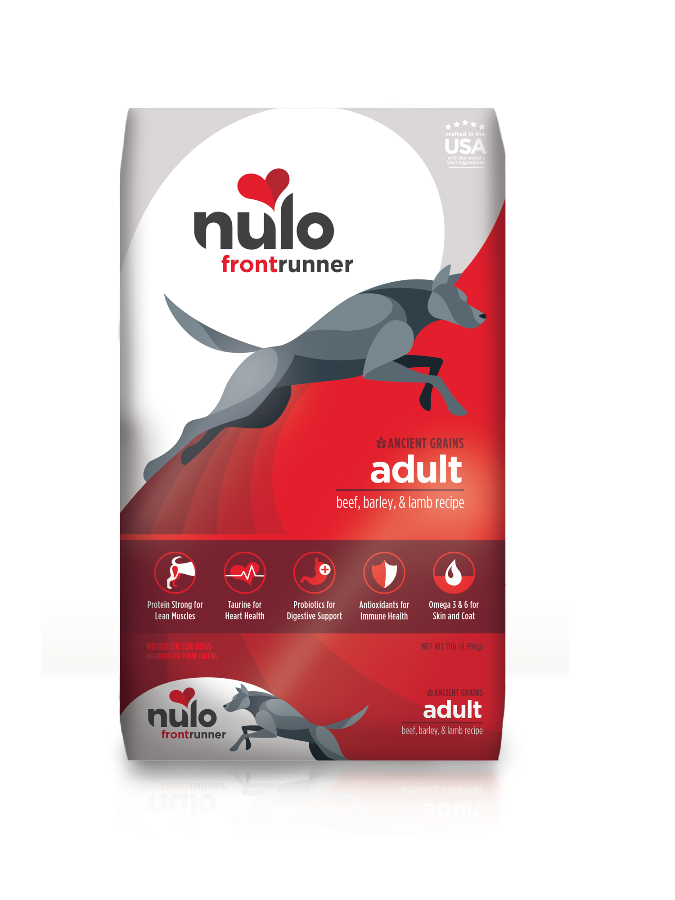 nulo beef, barley and lamb for adult dogs dry food