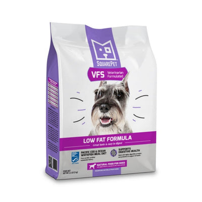 Square Pet low fat formula dog food bag