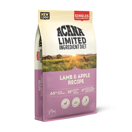 Acana Lamb &  Apple Dog Food 4.5lb bag