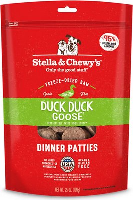 Stella & Chewy's Freeze Dried Duck Duck Goose Patties 25oz