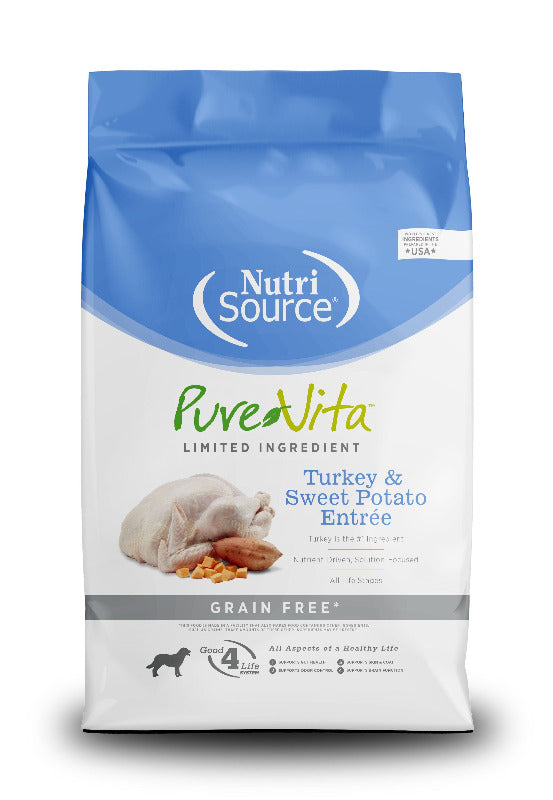Pure Vita Turkey & Sweet Potato 25 lb